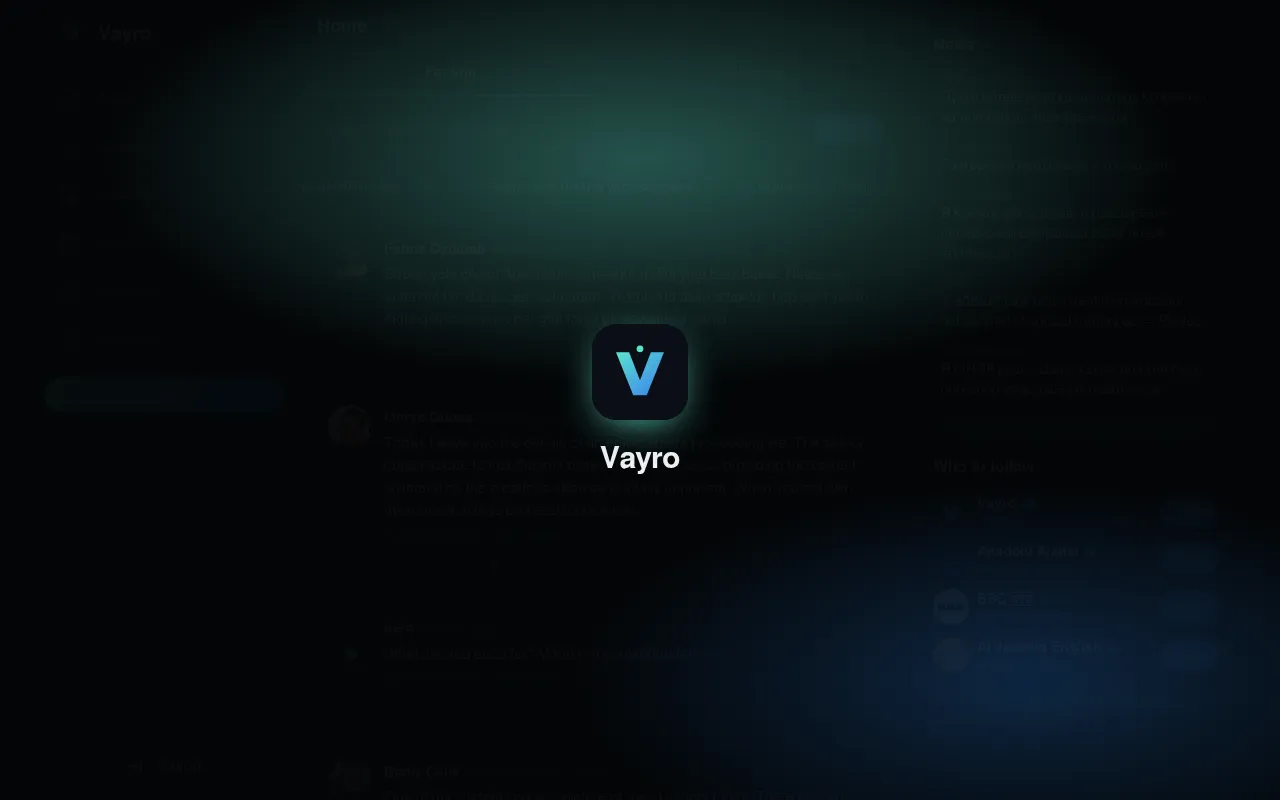 Screenshot of vayro.social