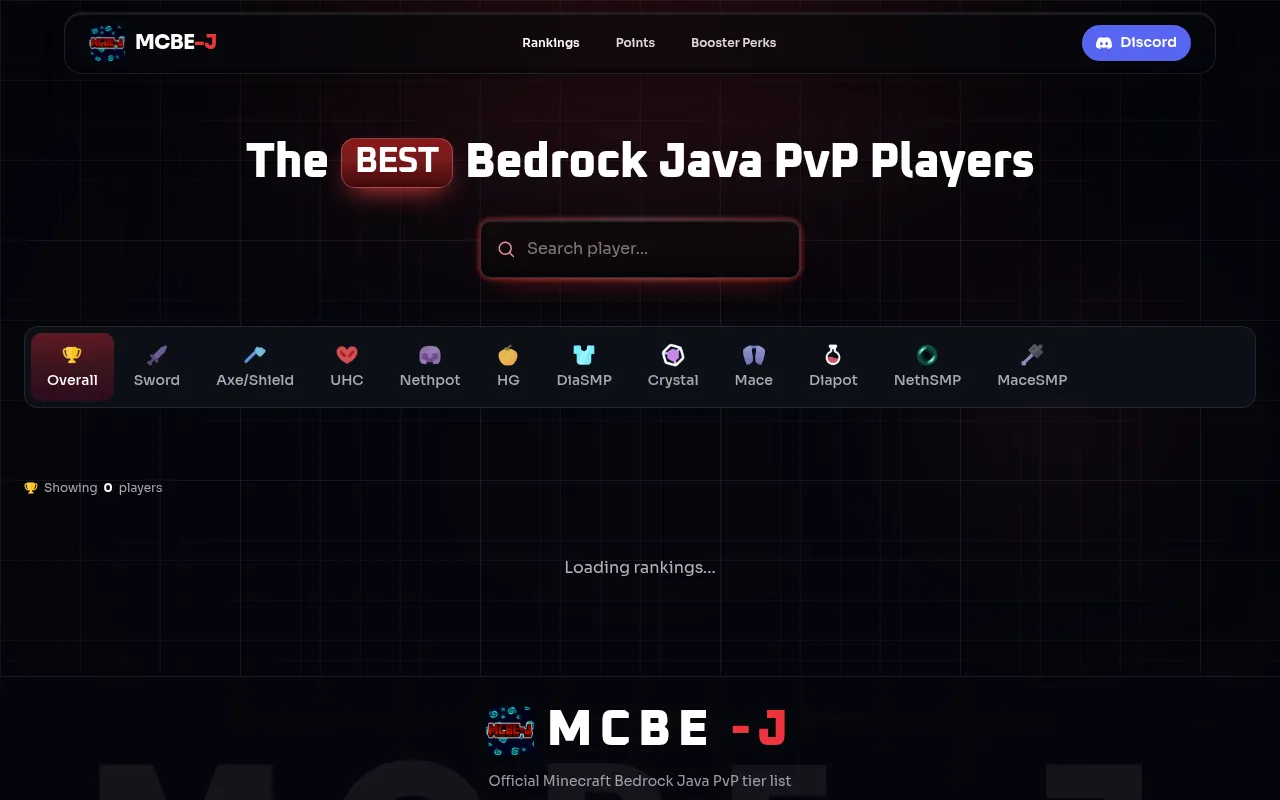 Screenshot of mcbej.com