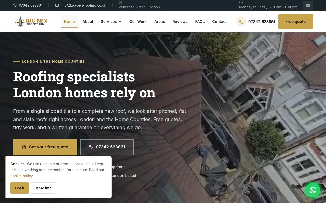 Screenshot of big-ben-roofing.co.uk