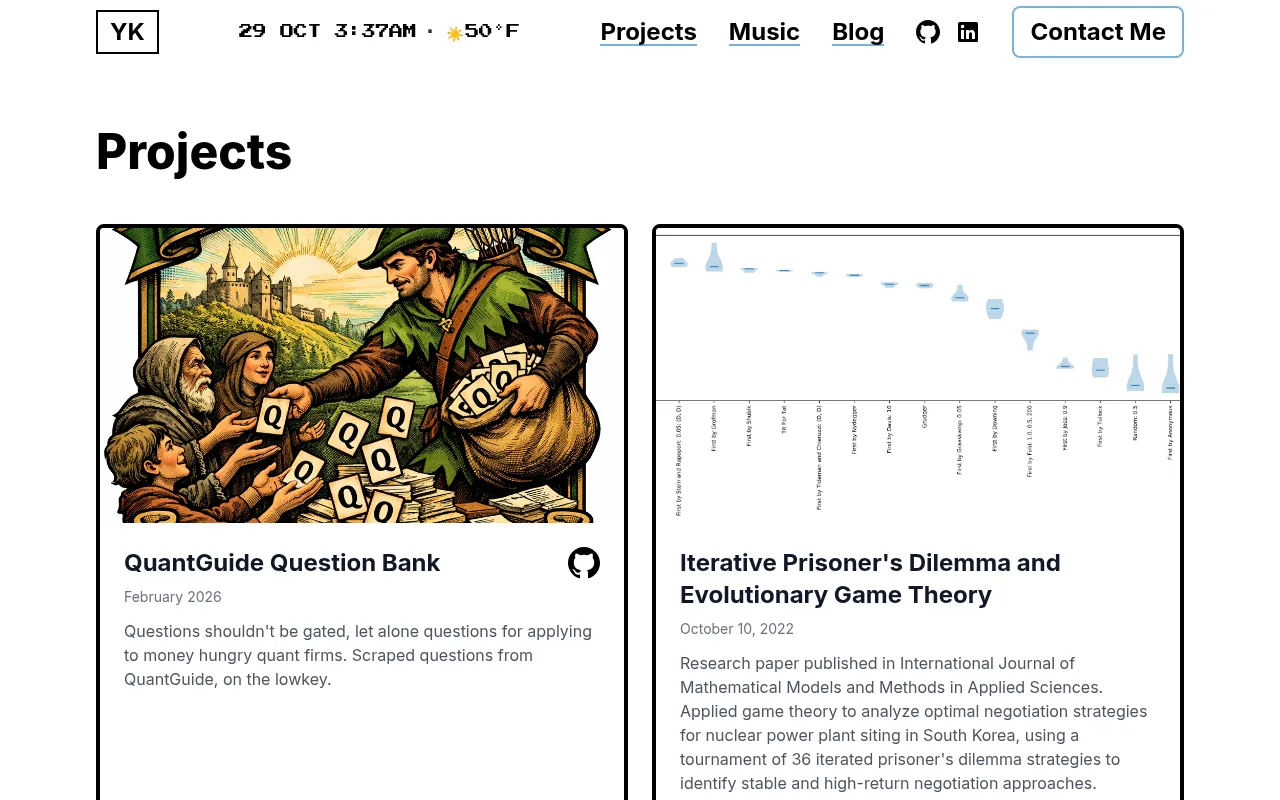 Screenshot of kimyoungmuri.com