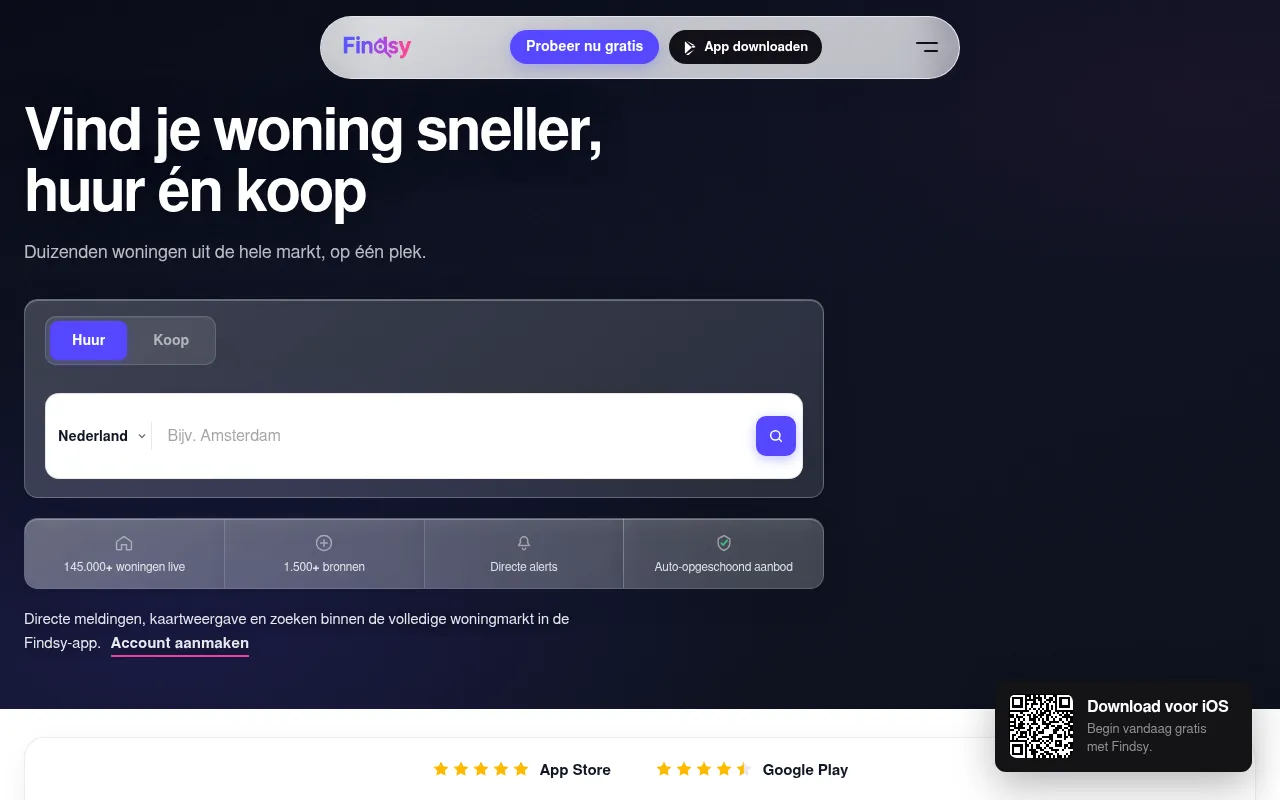Screenshot of findsy-app.com