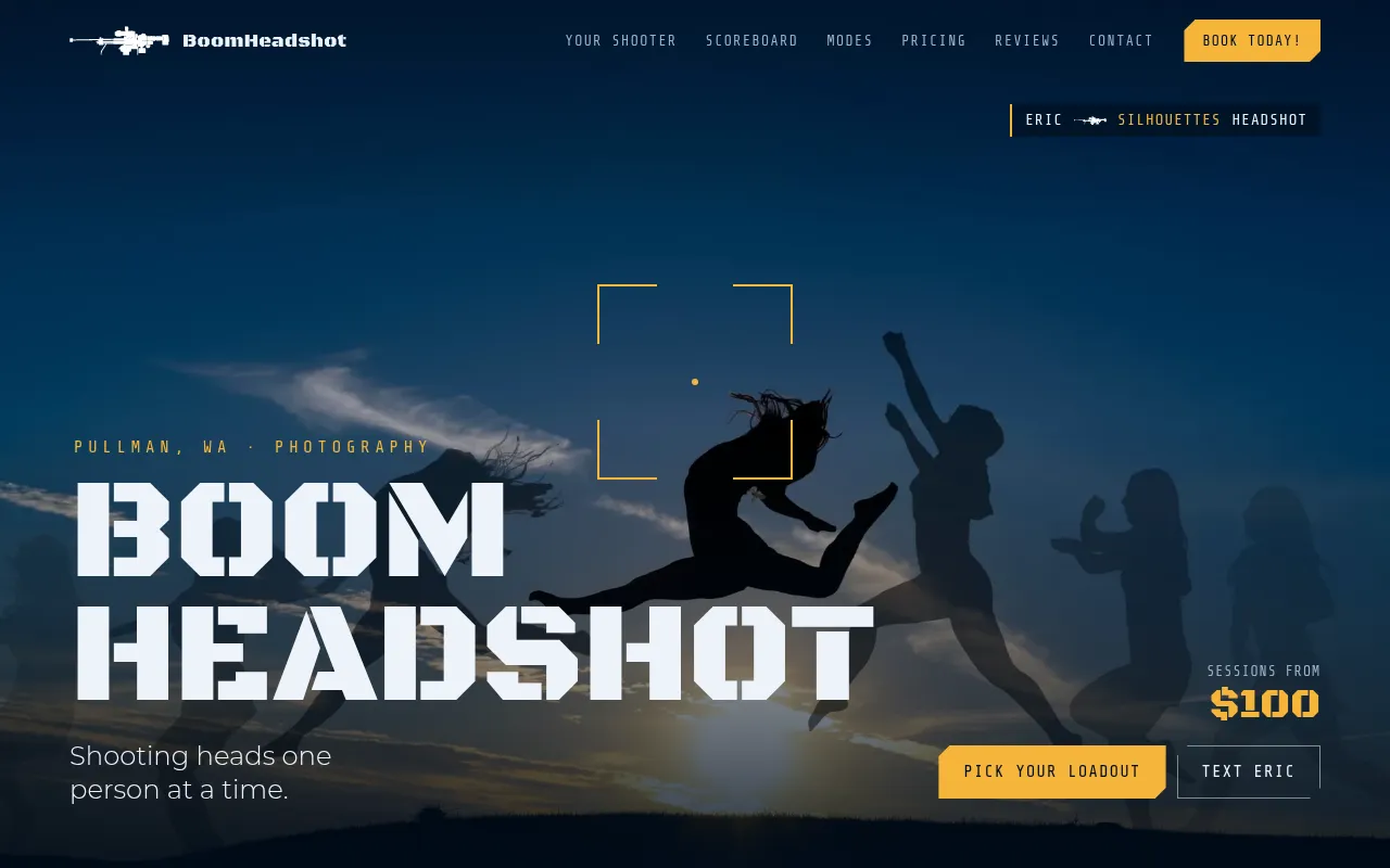 Screenshot of boomheadshot.astralabs.store