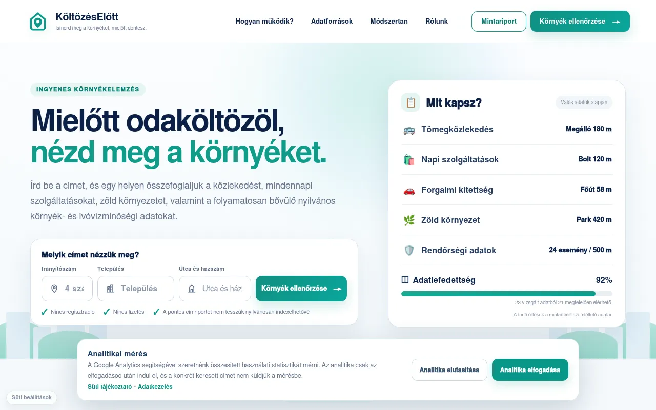 Screenshot of koltozeselott.hu