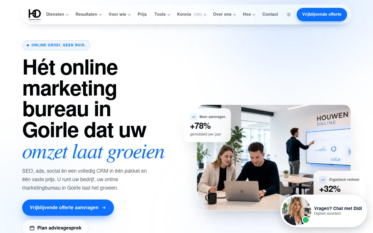 Screenshot of houwenonline.nl