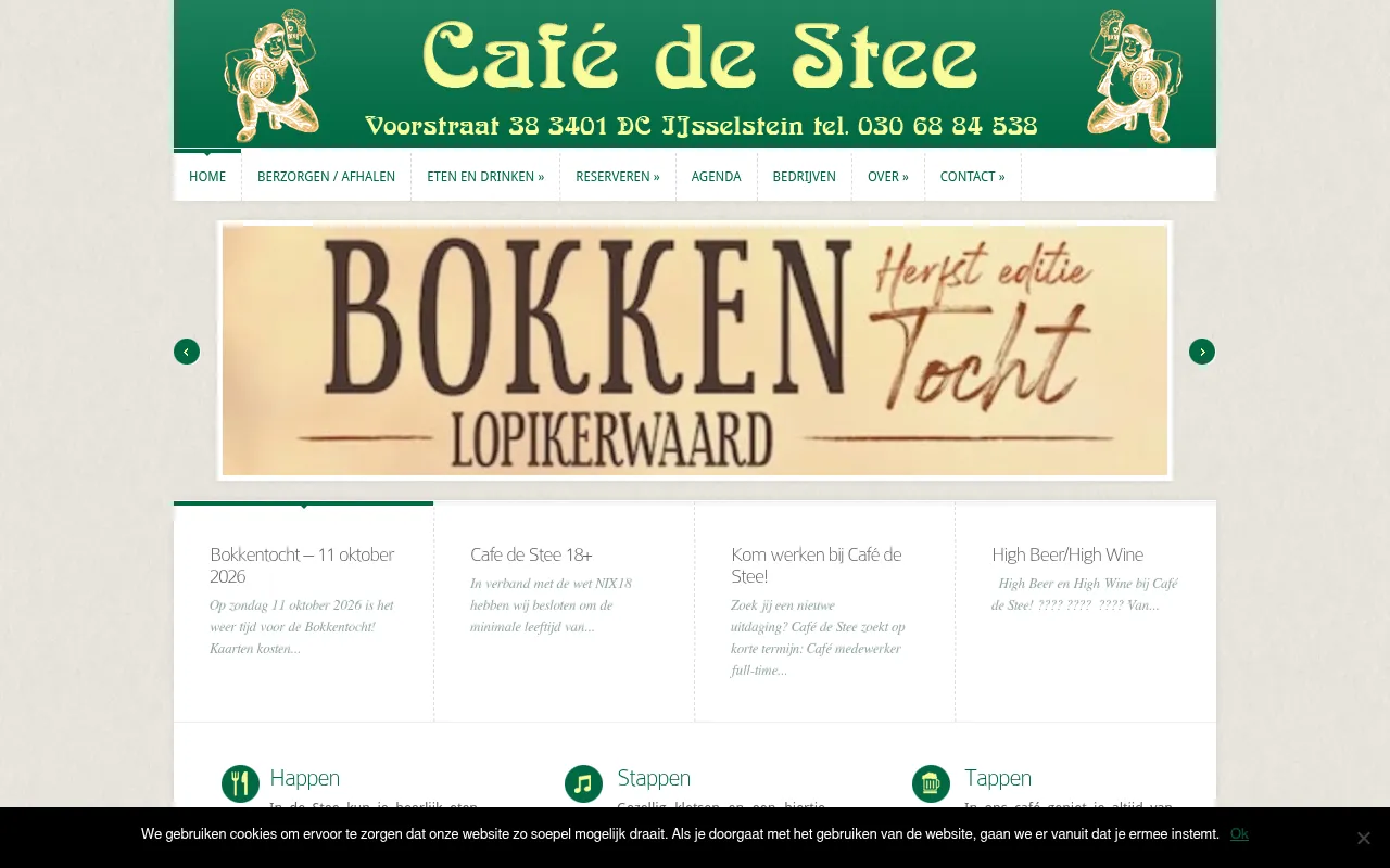 Screenshot of stee.nl