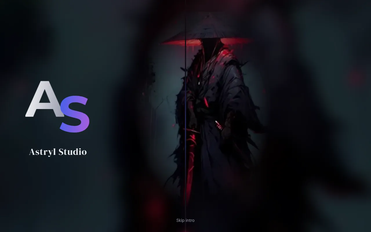 Screenshot of astrylstudio.site