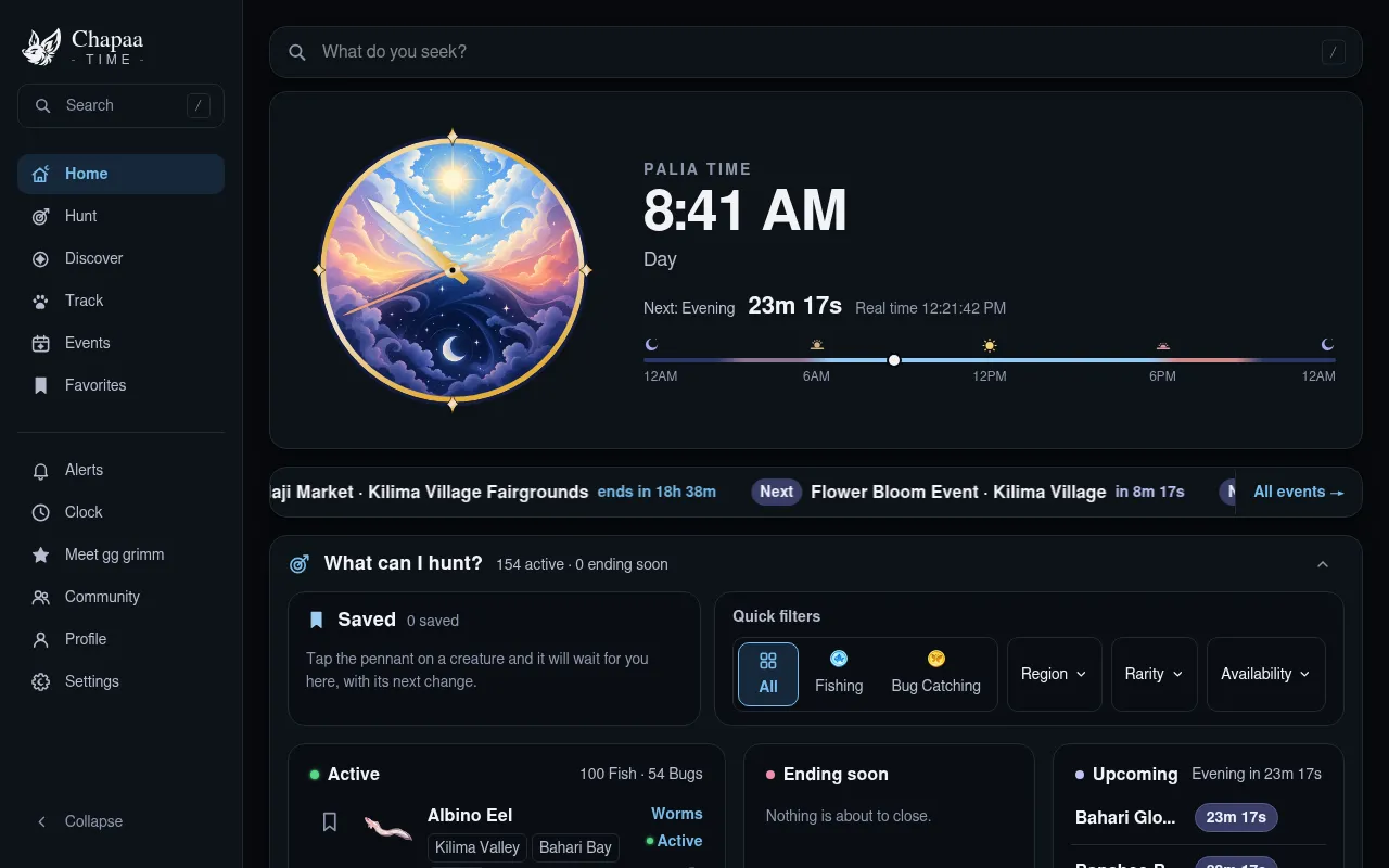 Screenshot of chapaatime.com