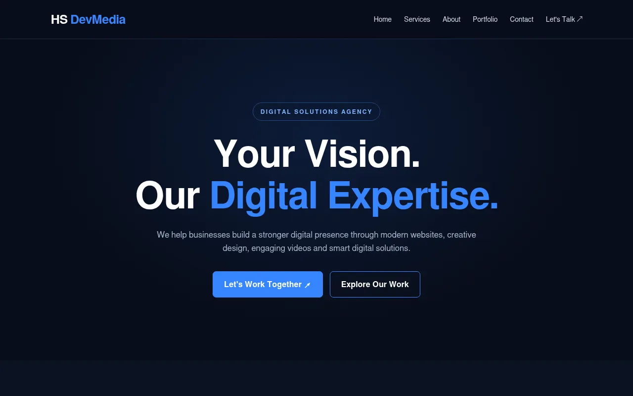Screenshot of hsdevmedia.ifree.page