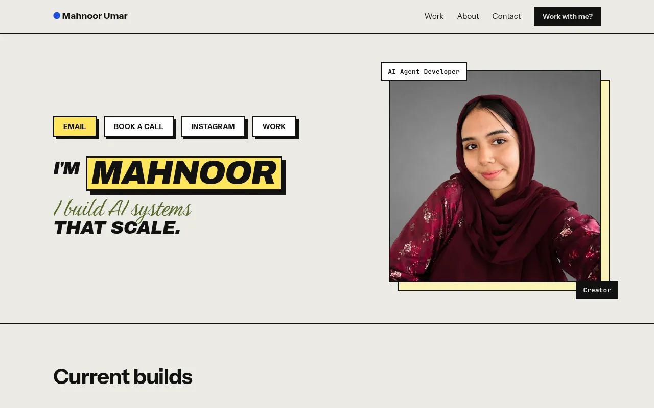 Screenshot of mahnoor.cloudordinate.com