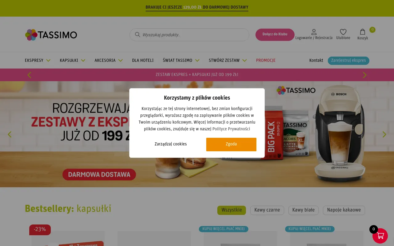 Screenshot of skleptassimo.pl