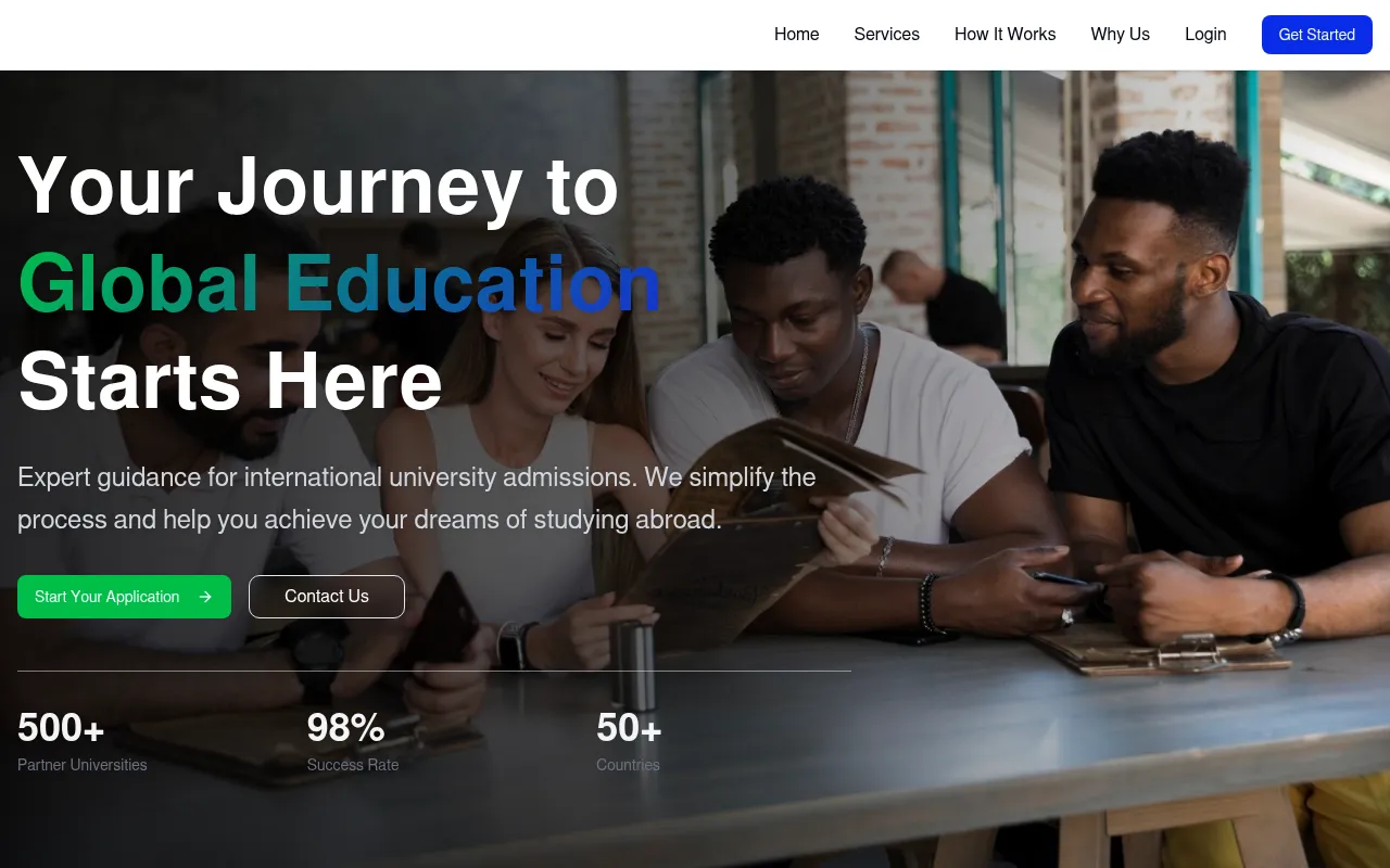Screenshot of falleriahubinternational.com