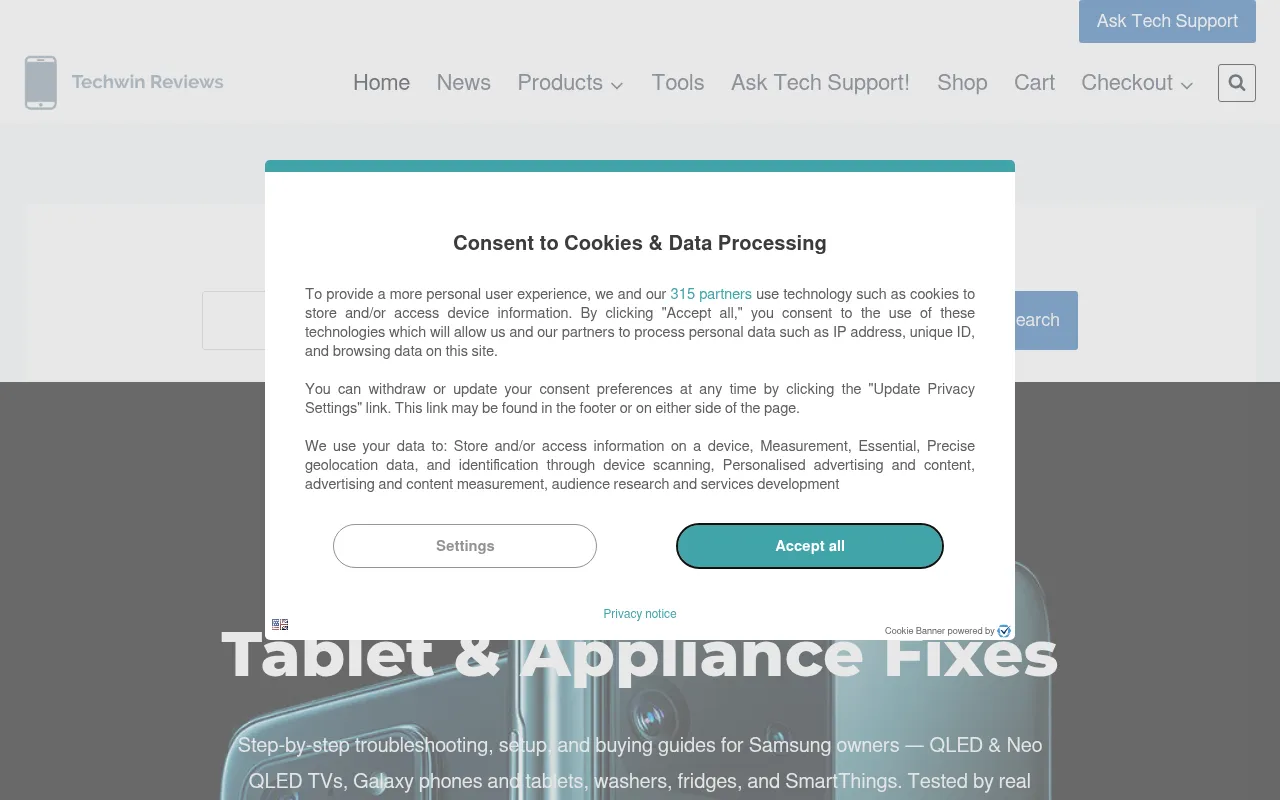 Screenshot of samsungtechwin.com