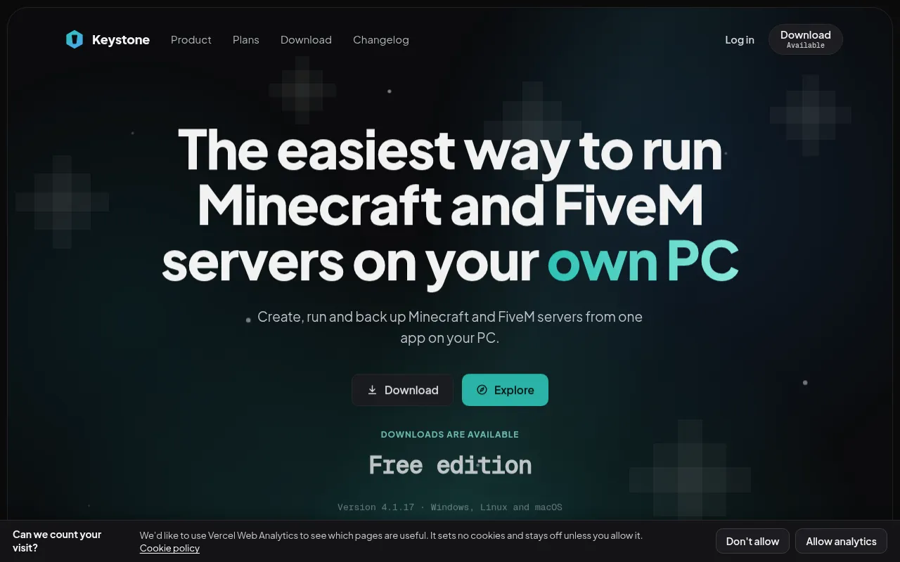 Screenshot of keystone.the-best.uk