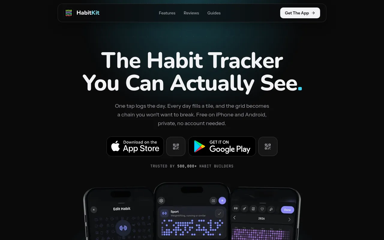 Screenshot of habitkit.app