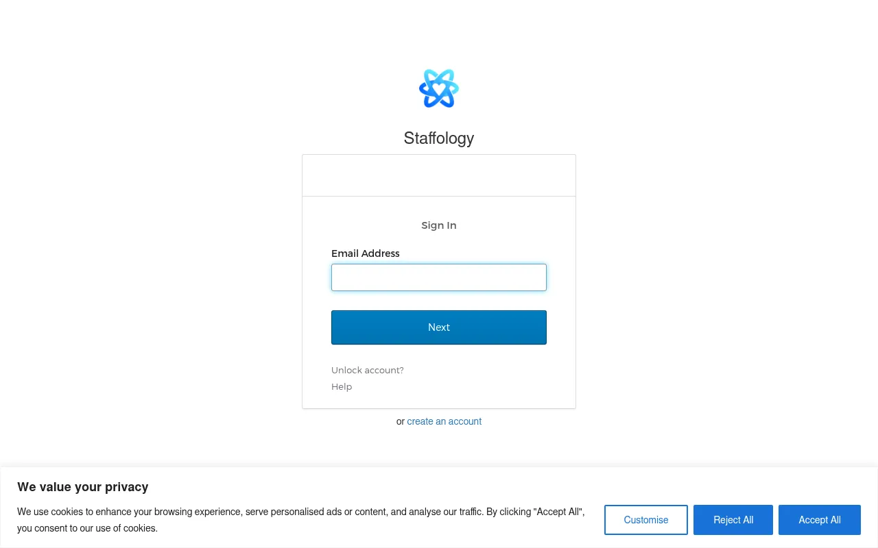Screenshot of app.staffology.co.uk