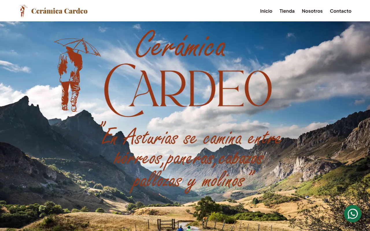 Screenshot of ceramicacardeo.com