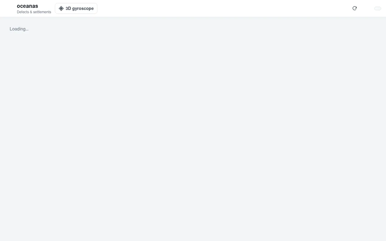 Screenshot of oceanas.net