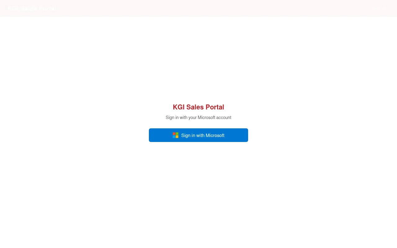 Screenshot of sales.kgi.ca