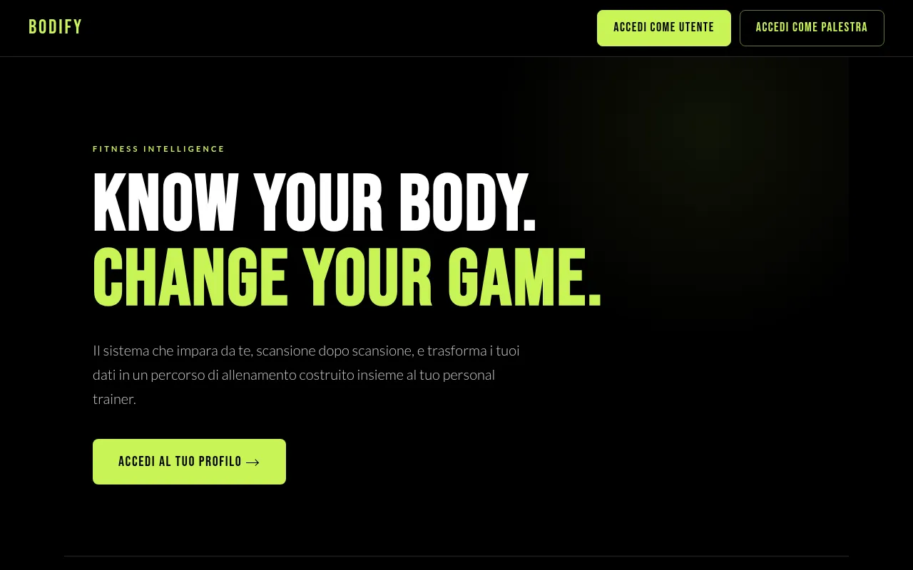 Screenshot of bodify.tech