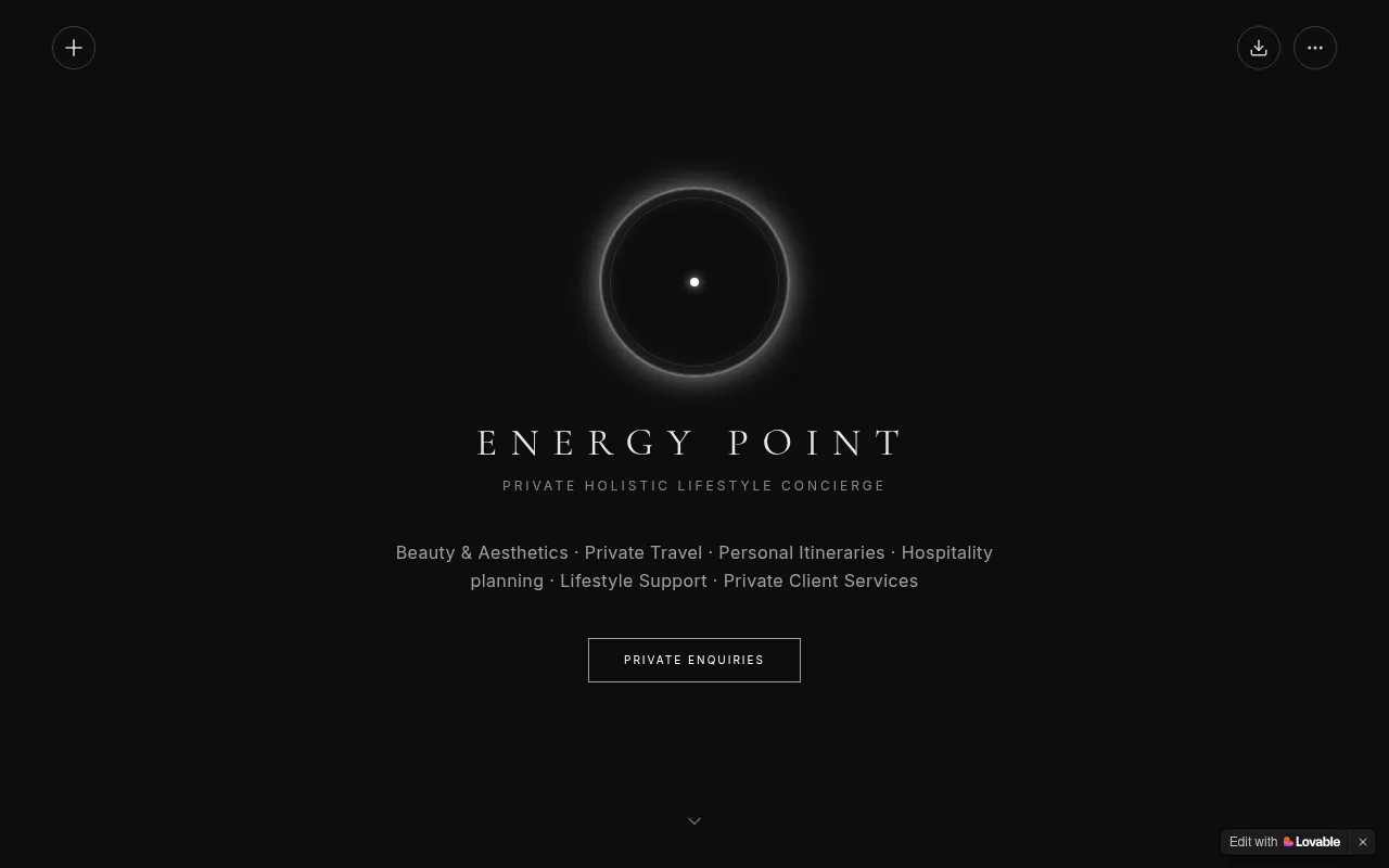 Screenshot of the-energy-point.co.uk