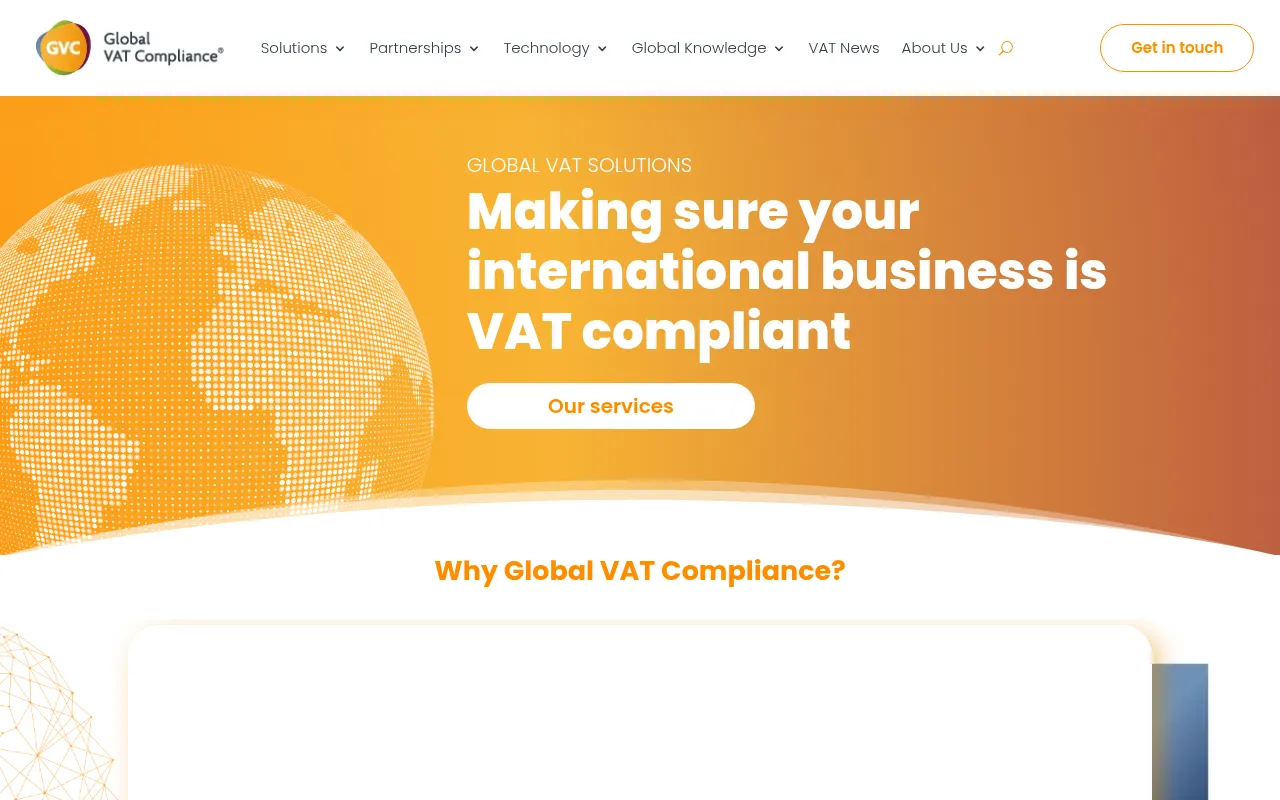 Screenshot of globalvatcompliance.com