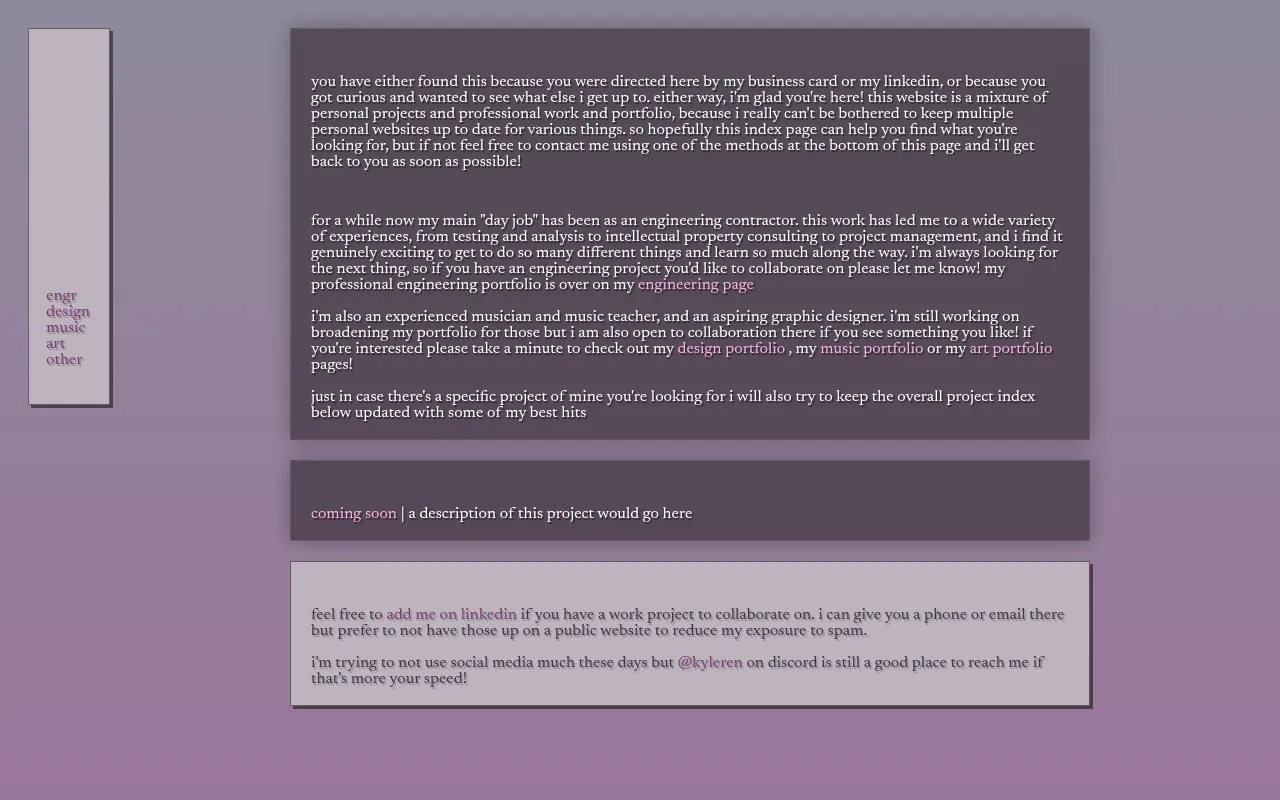 Screenshot of simske.net