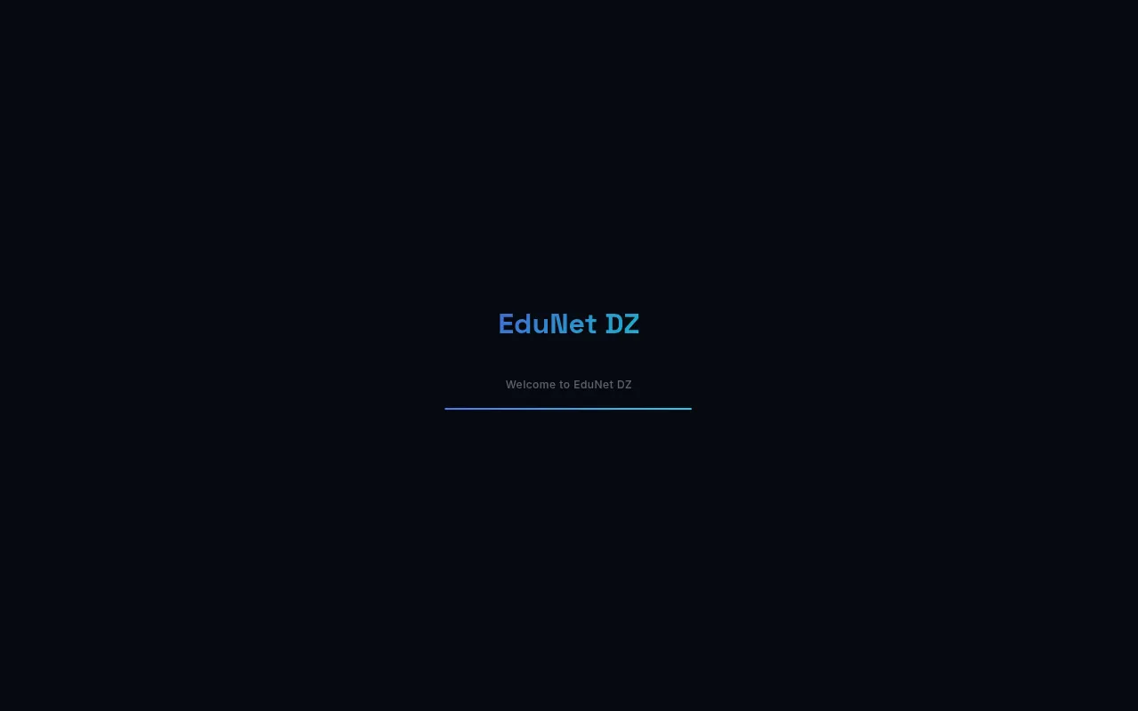 Screenshot of edunet-dz.me