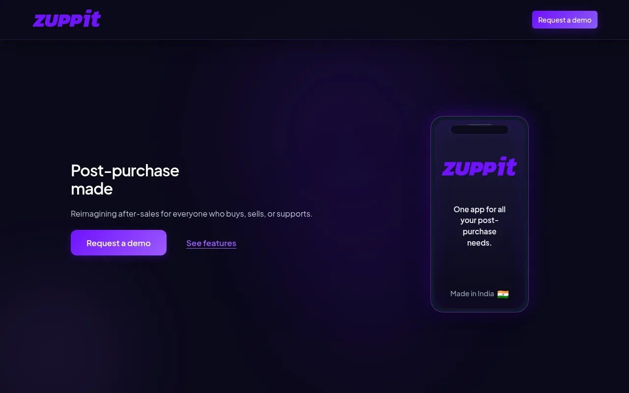 Screenshot of zuppit.in