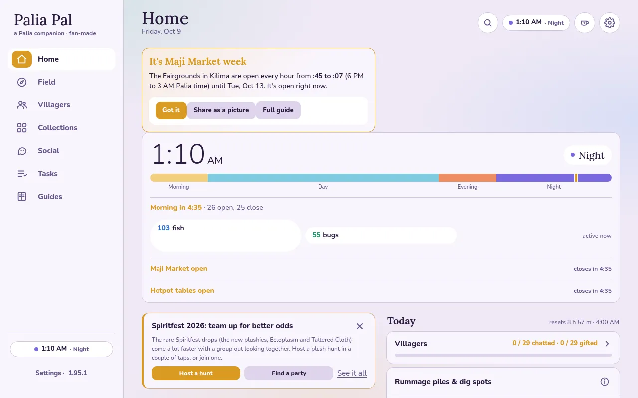 Screenshot of paliapal.com