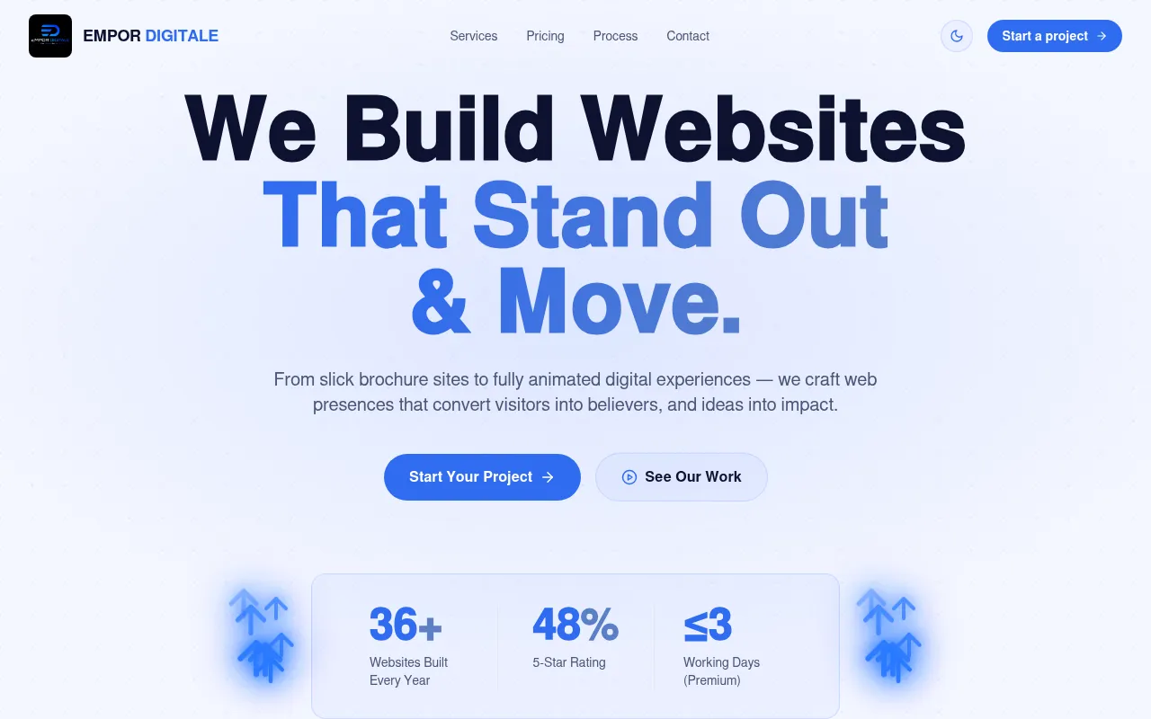 Screenshot of empor.site