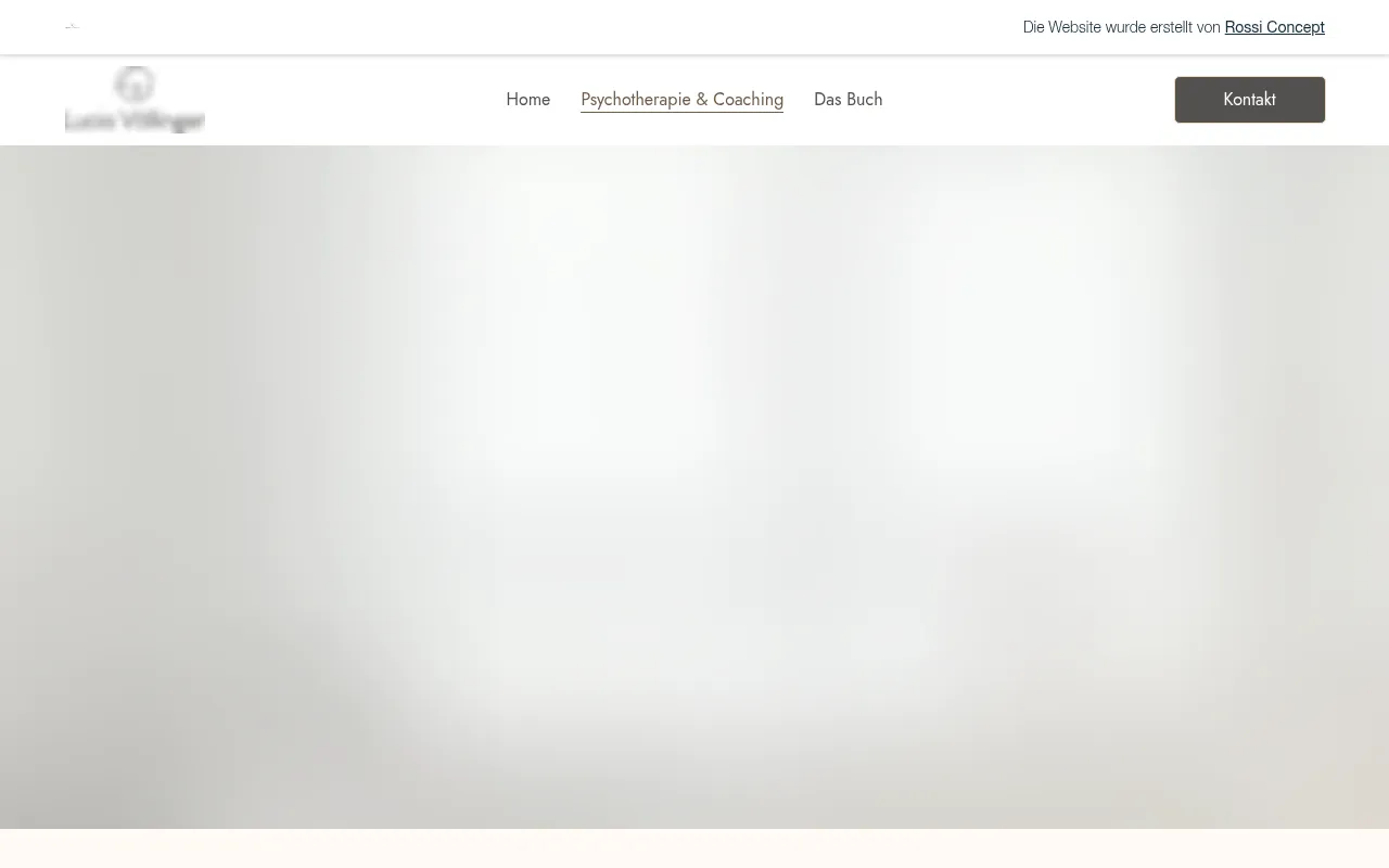Screenshot of lararossi.wixstudio.com