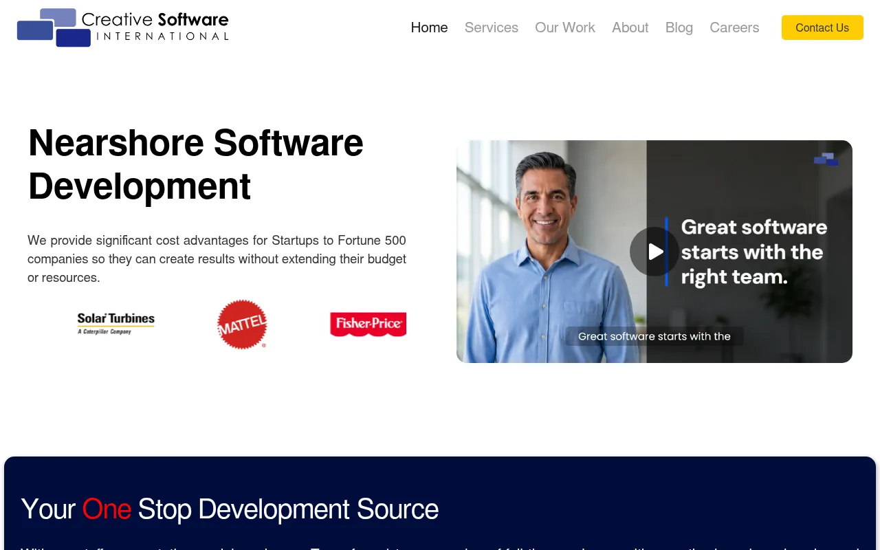 Screenshot of creativesoftware.mx