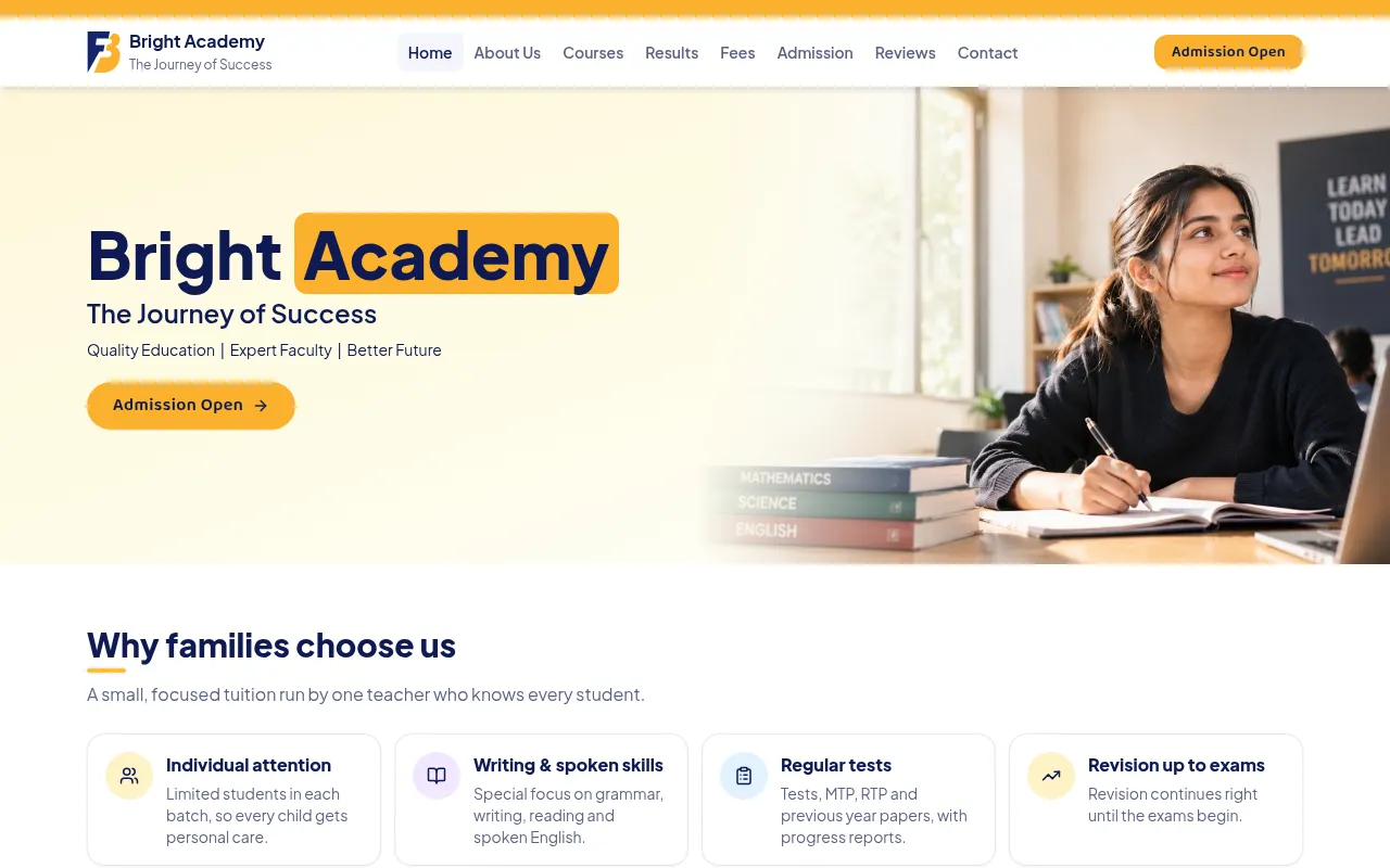 Screenshot of brightacademy2.vercel.app