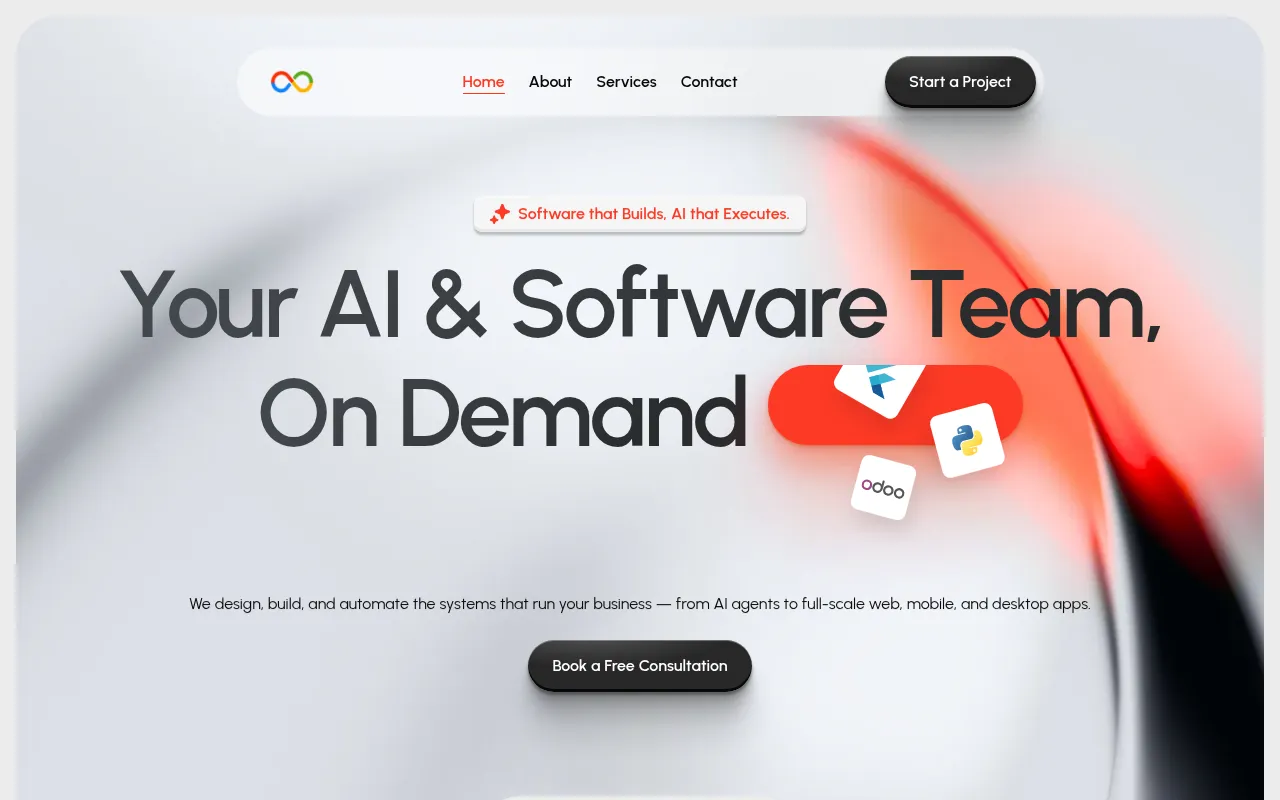 Screenshot of loominger.com