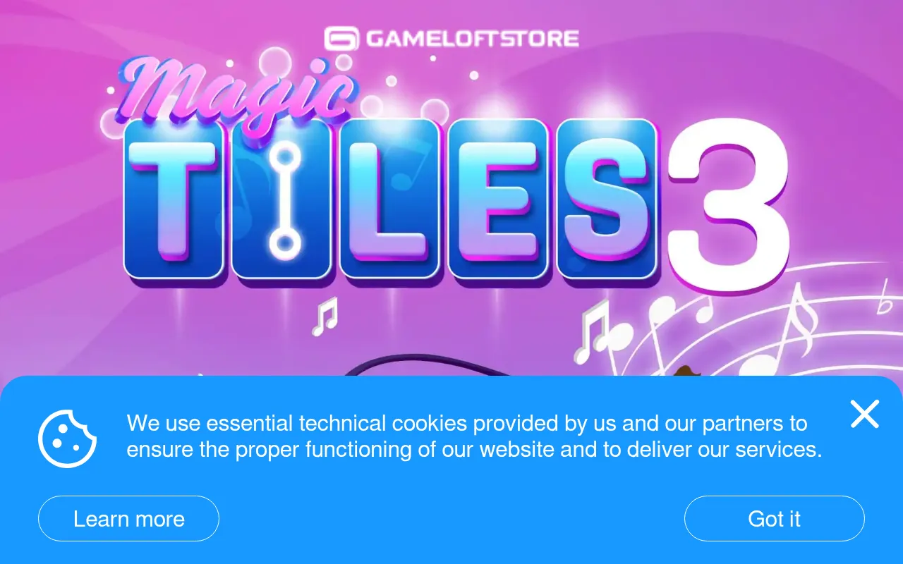 Screenshot of store.gameloft.com