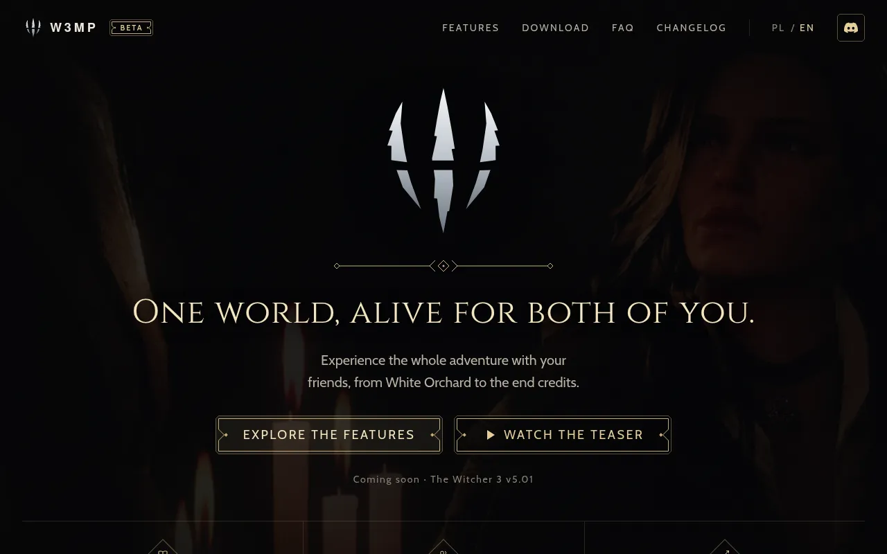Screenshot of w3mp.com