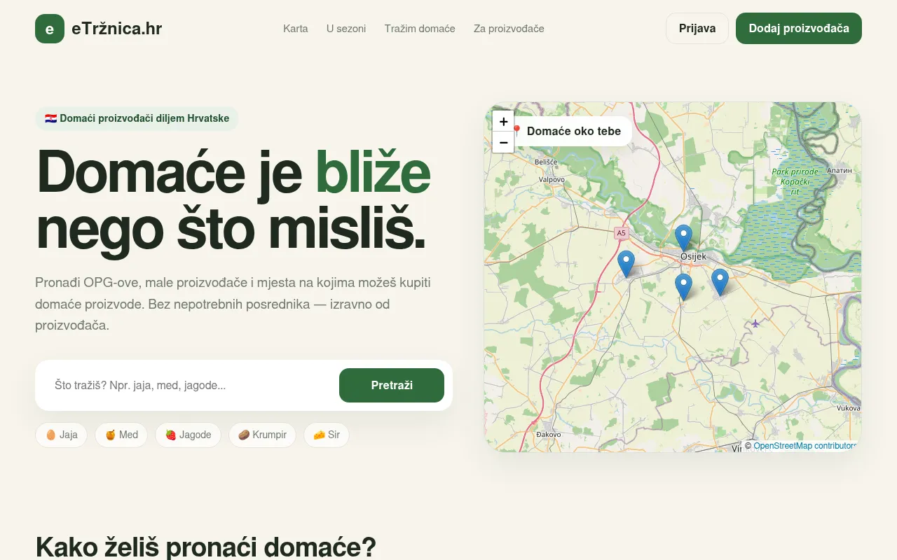 Screenshot of etrznica.ebstudio.hr