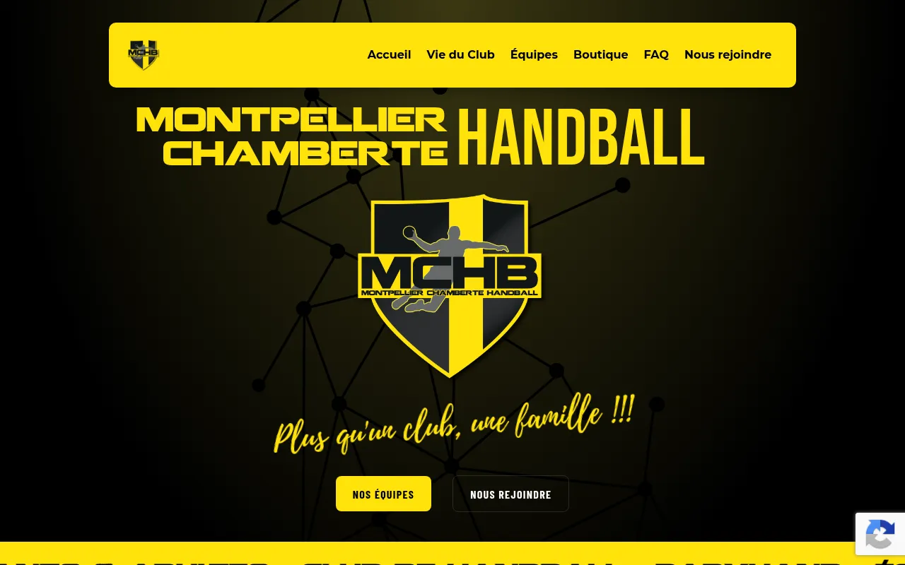 Screenshot of montpellier-chamberte-handball.fr