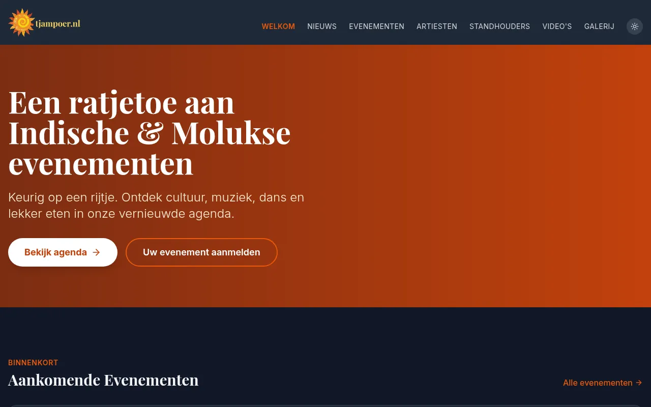 Screenshot of tjampoer.nl