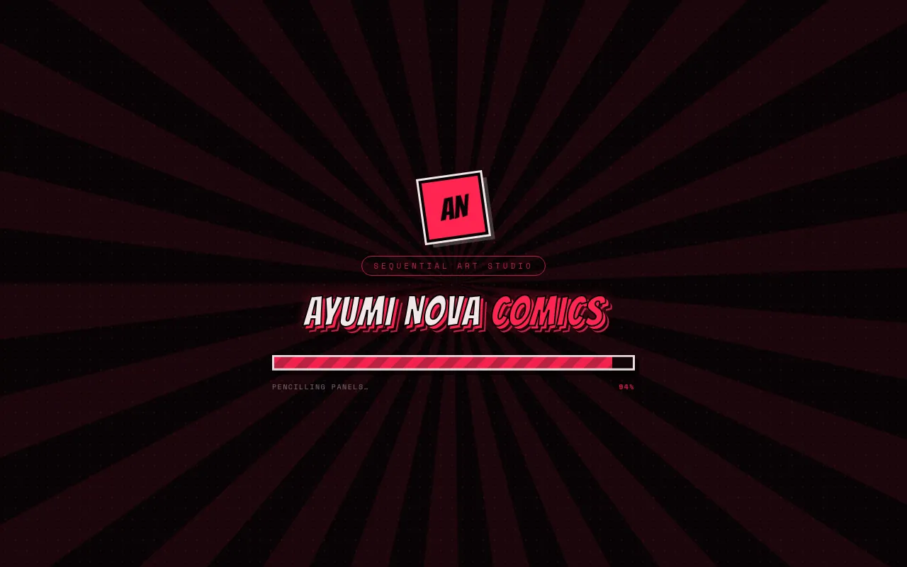 Screenshot of ayumi-nova-comics.web.app