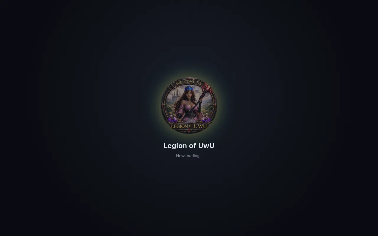 Screenshot of legionofuwu.com