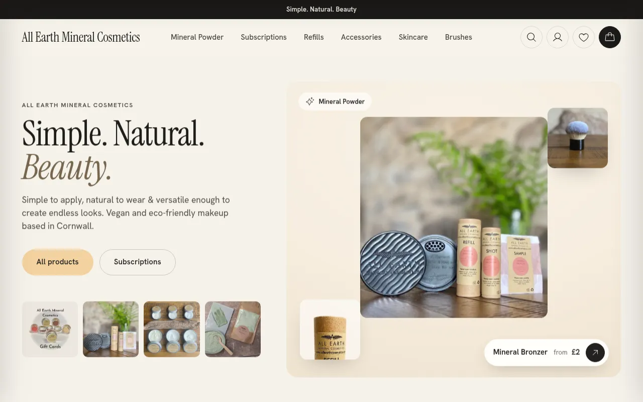 Screenshot of allearth.ibuildwebsites.org