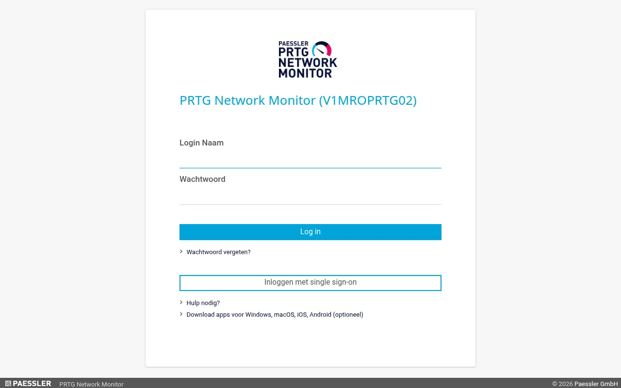 Screenshot of monitoring.mr-hosting.nl